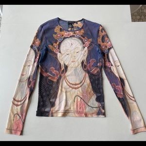 Authentic Vivienne Tam Buddha Shirt